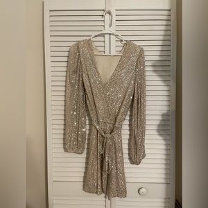 Vici Dolls champagne sequin dress!